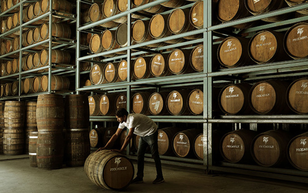 Vinay Spirits Whisky Barrels Warehouse - Vinay Spirits Distilleries
